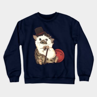 Mr. Darcy, Gentleman Hedgehog Crewneck Sweatshirt